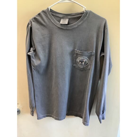 Southern Charm Christmas Comfort Colors Long Sleeve T Small - Picture 1 of 3